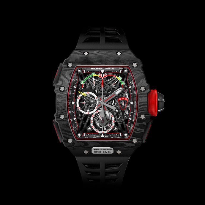 Richard Mille 時計 Richard Mille RM 50-03 McLaren F1 Tourbillon Split-Seconds