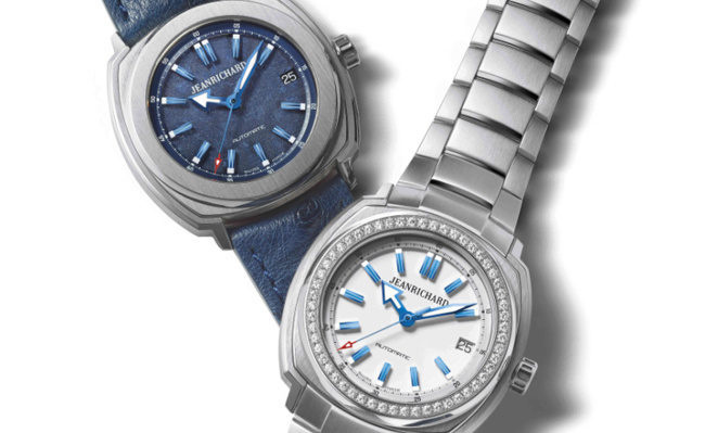 Pre Baselworld 2015 JEANRICHARD presents two new blue Terrascope 39 mm models Watchonista