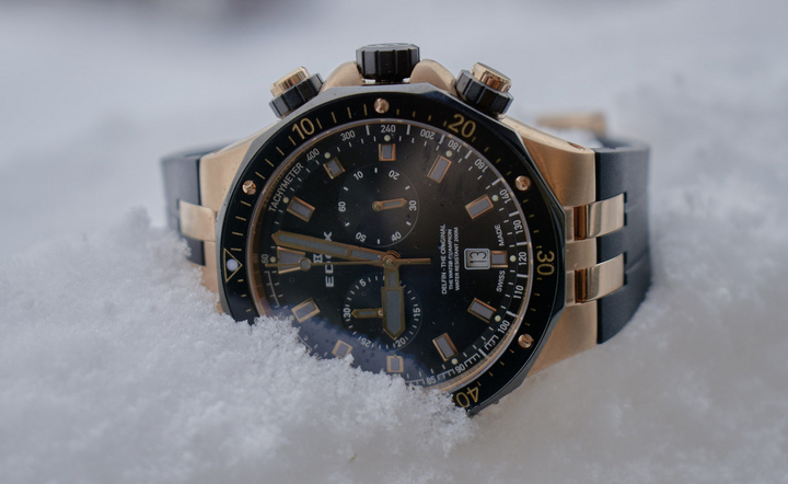 PRE-BASELWORLD 2017: EDOX DELFIN THE ORIGINAL CHRONOGRAPH