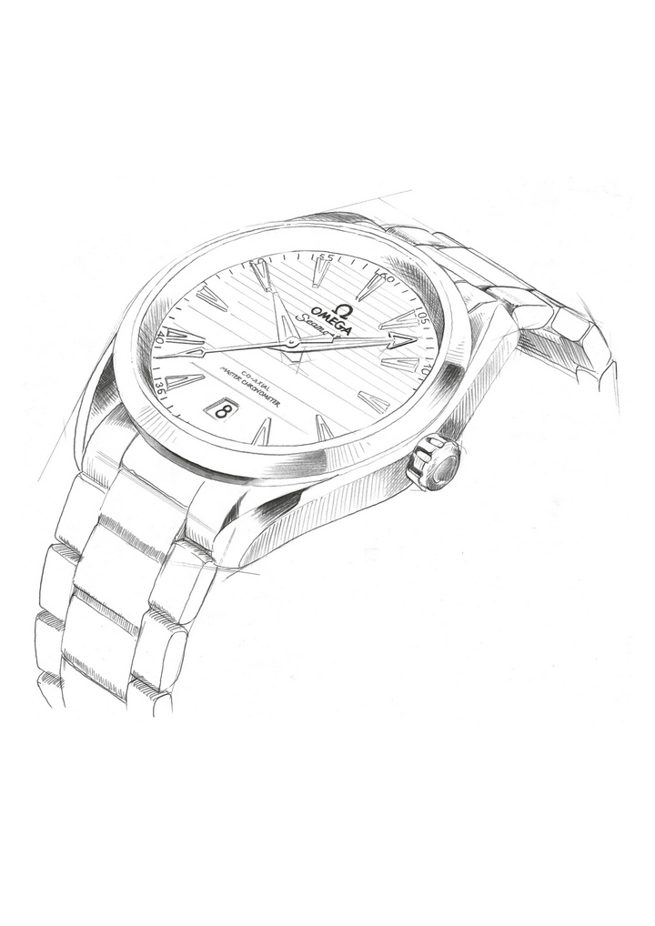 OMEGA Aqua Terra aesthetics