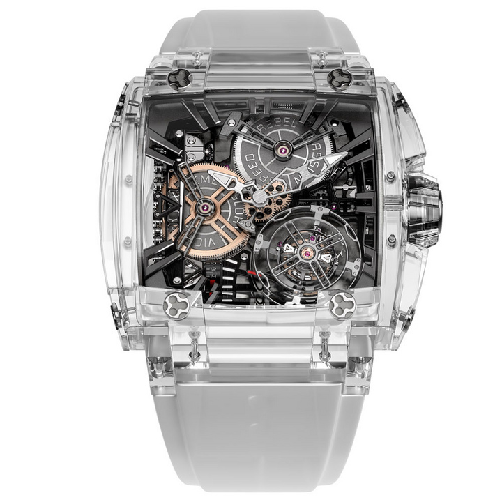 The 540 Magnum Tourbillon features a sapphire crystal case that pushes the art to extreme limits Watchonista