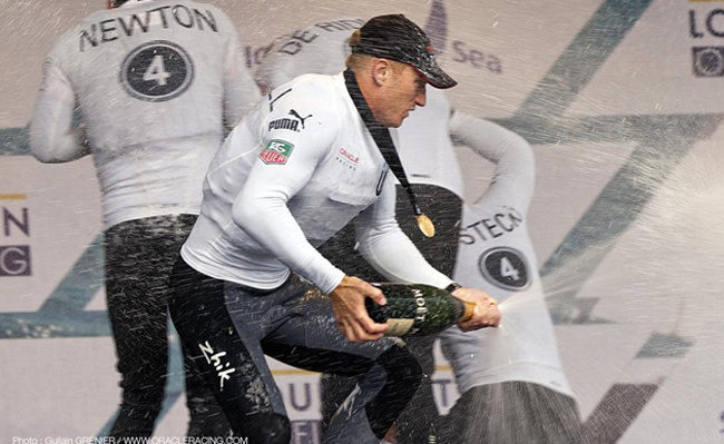 TAG Heuer and Oracle racing, winners in San Diego for the America's Cup World Series