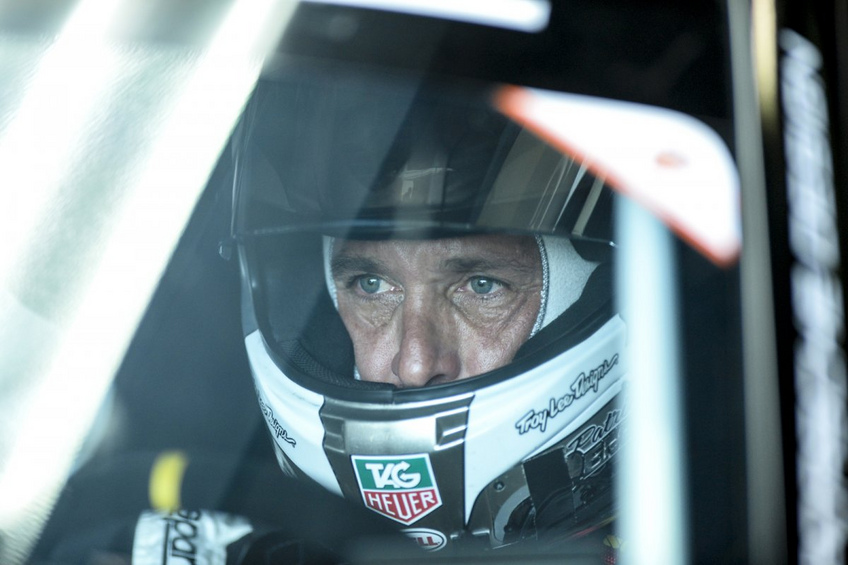 Patrick Dempsey during the race