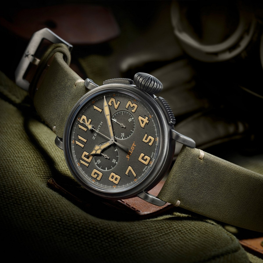 Baselworld 2016: Heritage Pilot Café Racer - VINTAGE STYLE RIDING