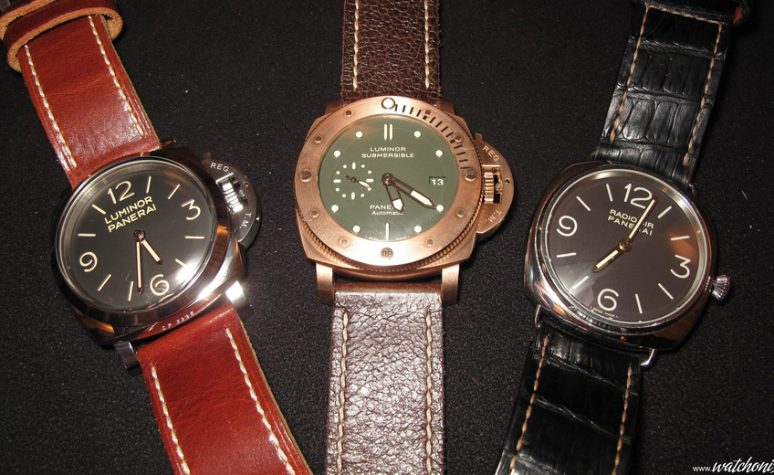 Panerai PAM372 + PAM382 + PAM232