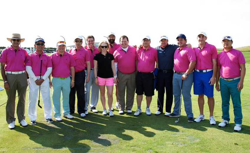 Audemars Piguet Golf Invitational 2013 winning team