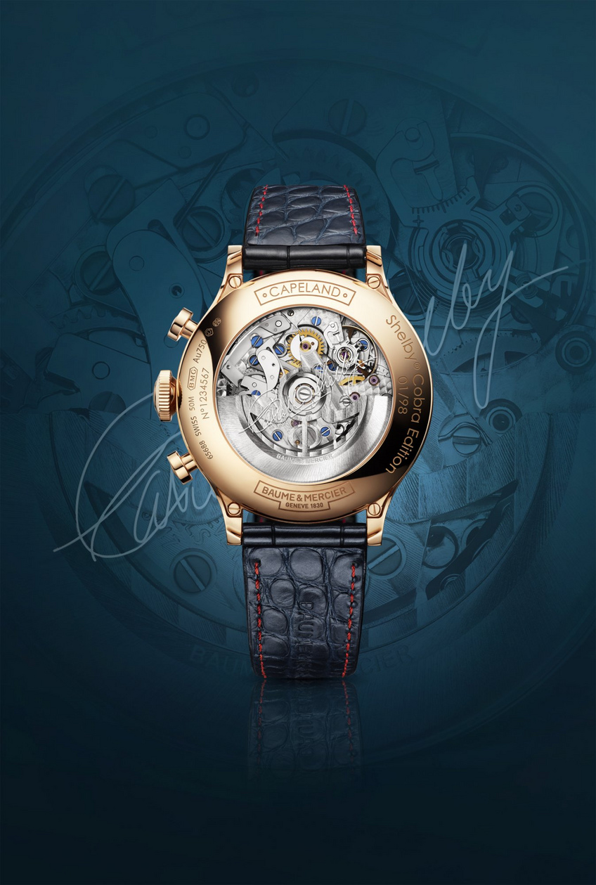 Baume mercier capeland shelby cobra 2015 limited edition on sale