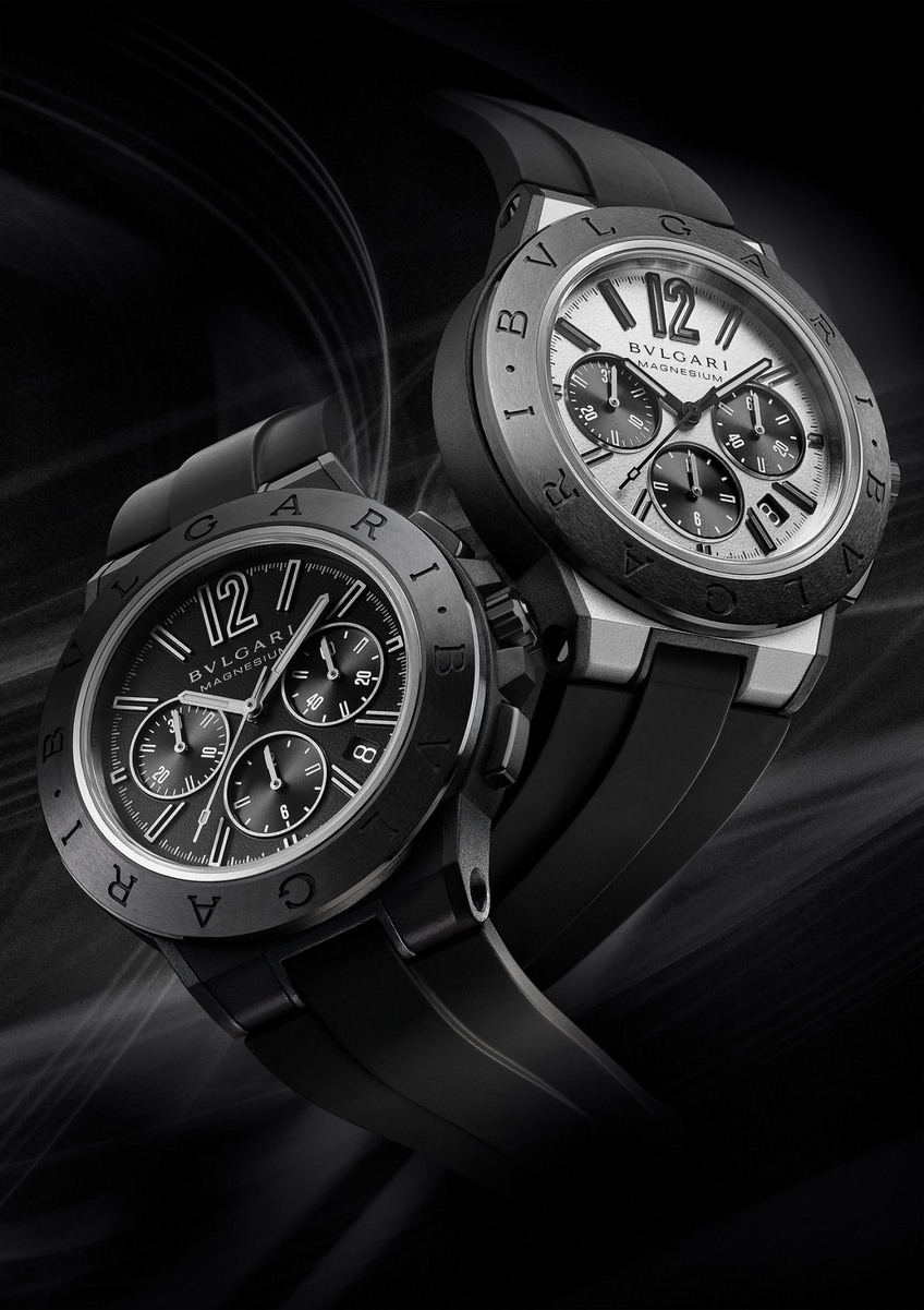 Baselworld 2016: DIAGONO MAGNESIUM - TOP-NOTCH TIMING! | Bulgari
