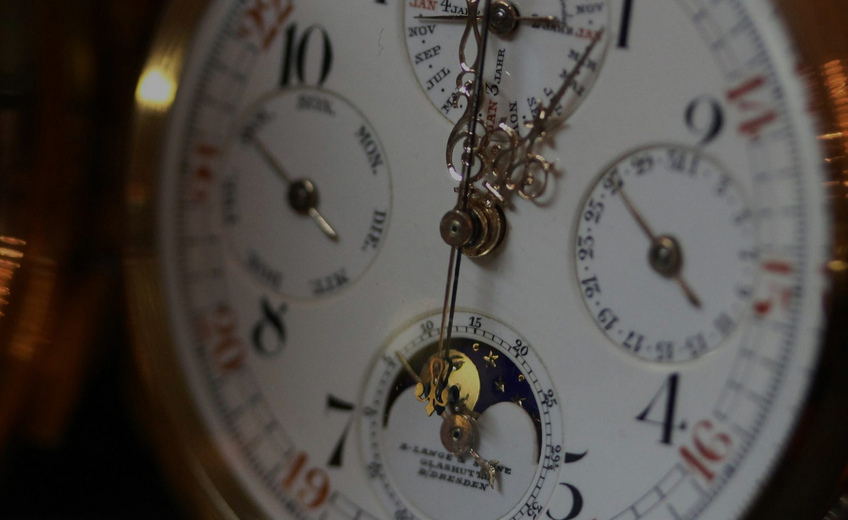 Lange &amp; Söhne pocket watch N° 28218 from 1889
