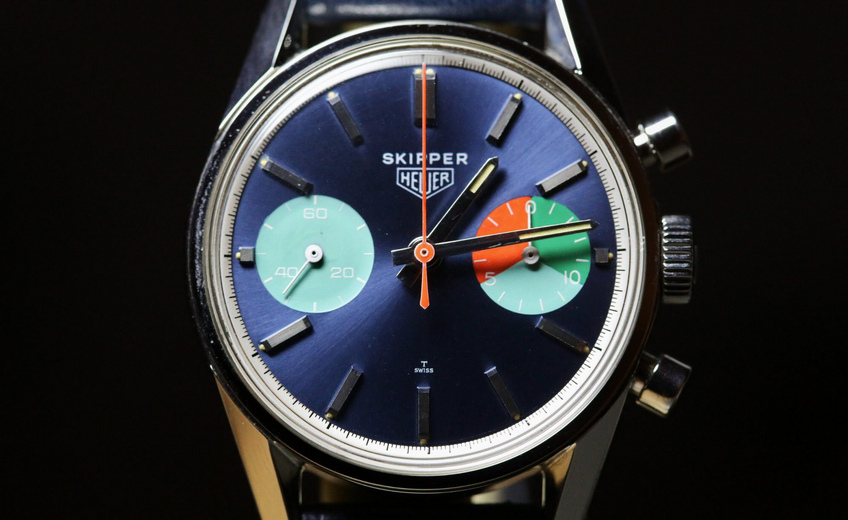 Heuer Carrera Chronograph Skipper 7754