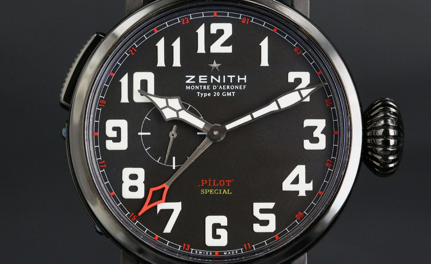 Zenith PILOT Montre d'Aeronef Type 20 GMT (4)