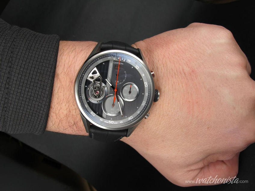 Tag Heuer MikropendulumS au poignet Tag Heuer MikropendulumS au poignet