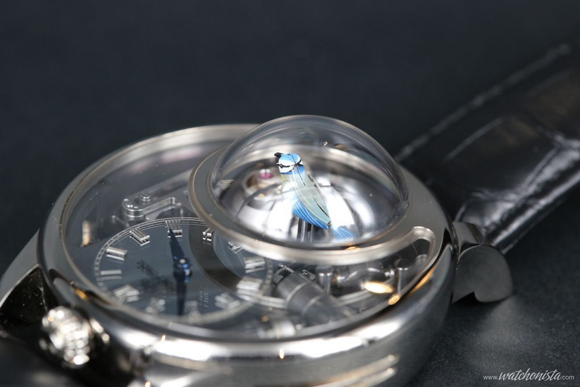 Jaquet Droz Charming Bird hands-on picture