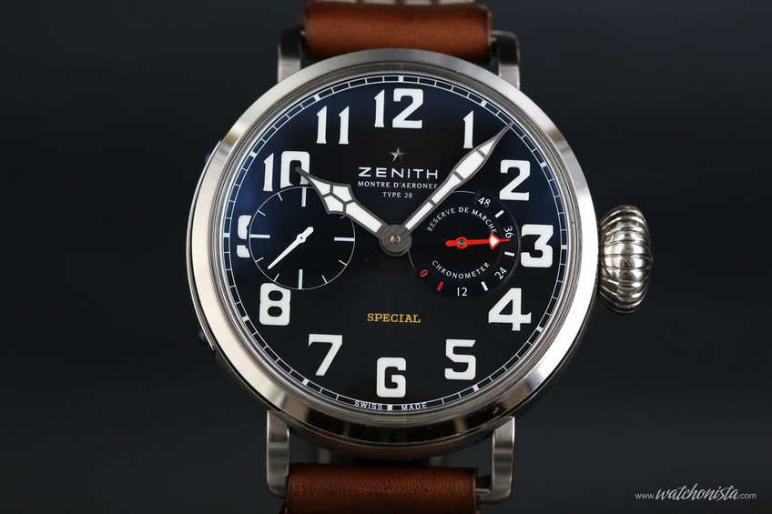 Zenith Pilot Montre Aeronef Type 20