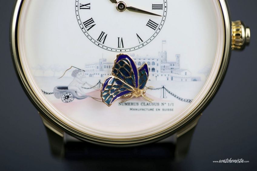 Jaquet Droz Petite Heure Minute The Loving Butterfly