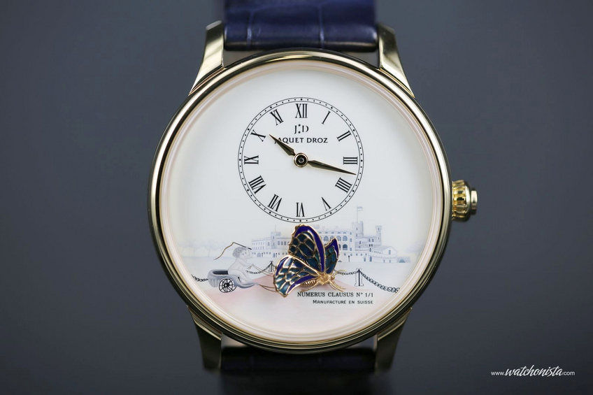 Jaquet Droz Petite Heure Minute The Loving Butterfly