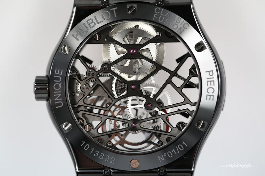 Hublot Classic Fusion with red ceramic for Only Watch 2013