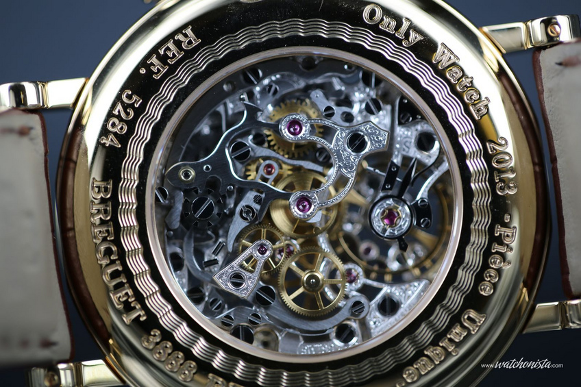 Breguet Classique Chronograph ref. 5284 movement back