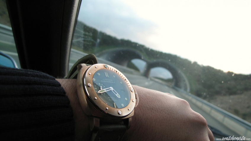 Panerai bronze patina clearance