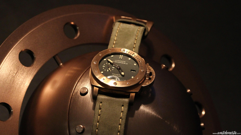 Panerai PAM382 Bronzo is the new Gonzo Watchonista