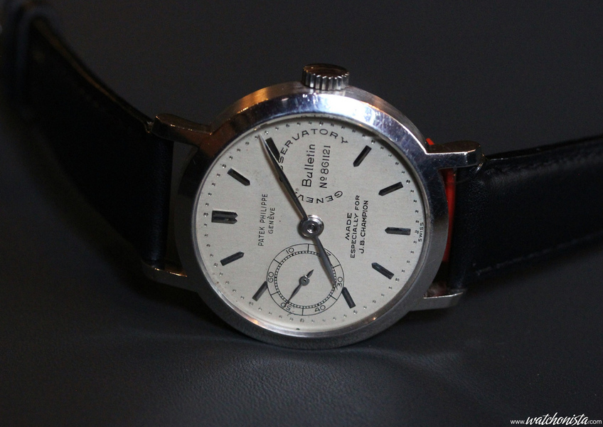 Patek philippe champion platinum observatory top