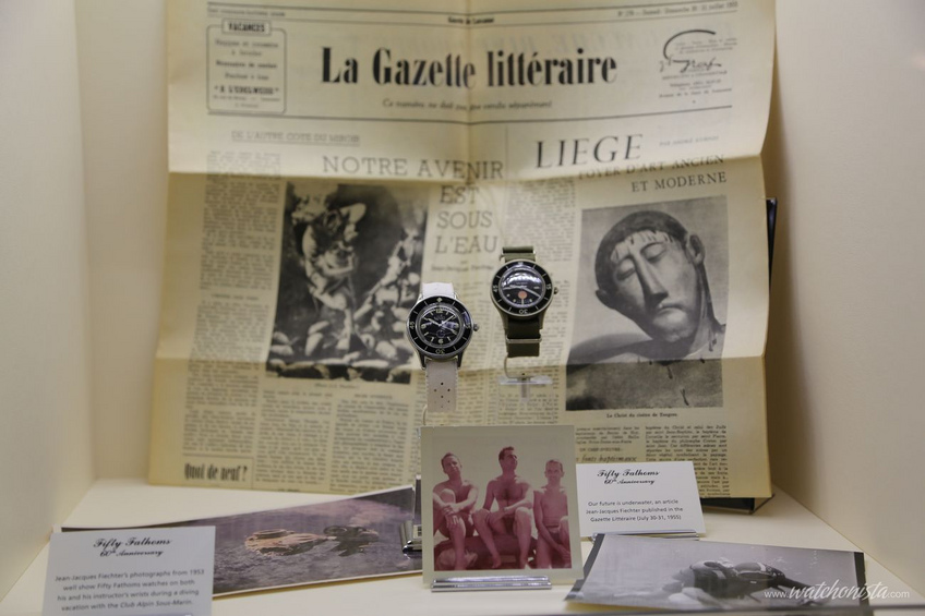 Blancpain Fifty Fathoms 60th anniversary exposition