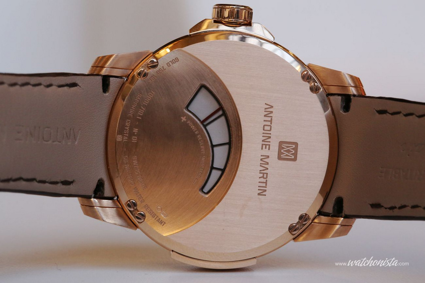 Antoine Martin Tourbillon Quantième Perpetuel Back