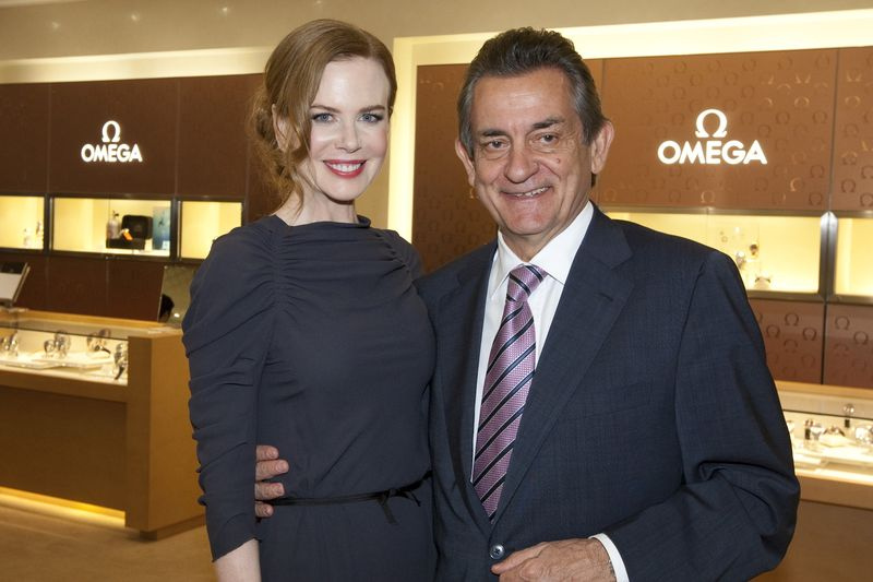Stephen Urquhart and Nicole Kidman
