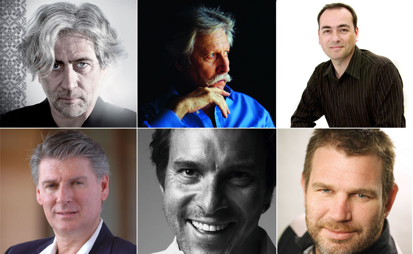 R. Cattin - G. Genta - J. Deleskiewicz - J. Fournier - S. Avranches - P. Moser - Watches designers