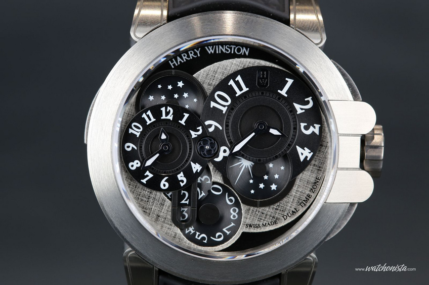 新しいブランド harry-winston-ocean-dual-time- ネックレス
