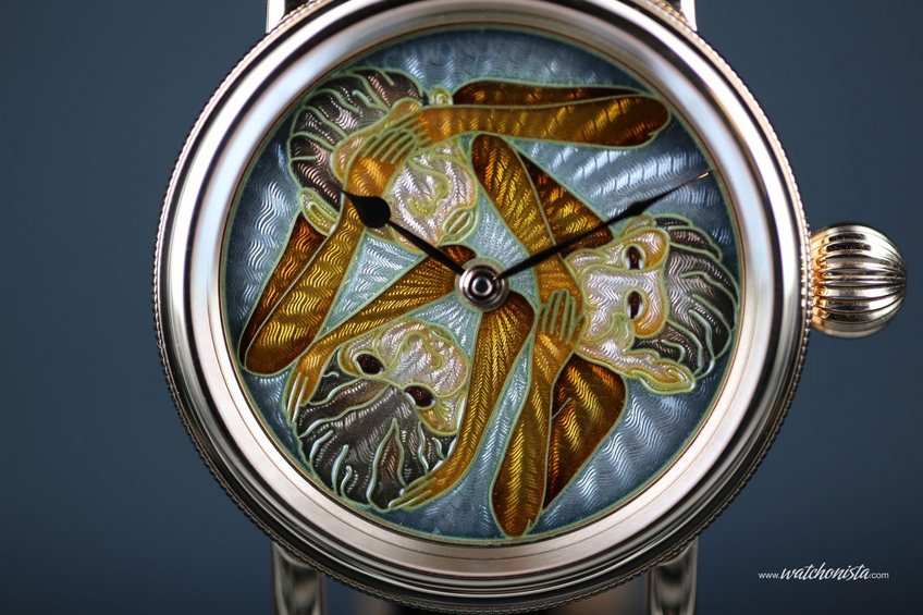 Chronoswiss The Three Apes Only Watch 2013 Dial focus