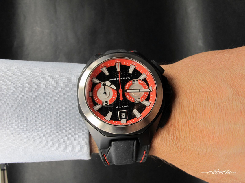 Girard-Perregaux Chrono Hawk Only Watch 2013 wristshot