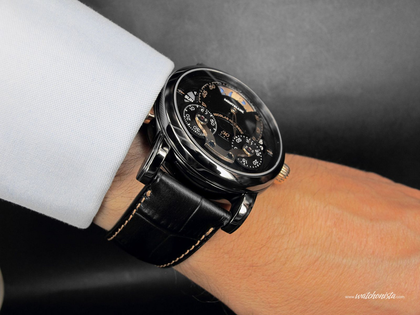 Montblanc Nicolas Rieussec Rising Hours for Monaco wristshot