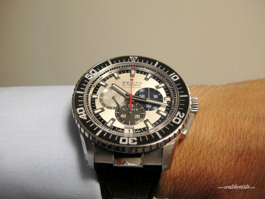 The Zenith El Primero Stratos Flyback Striking 10TH Tribute to Felix Baumgartner unique prototype