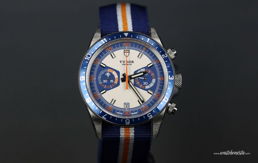 Tudor Heritage Chrono Blue