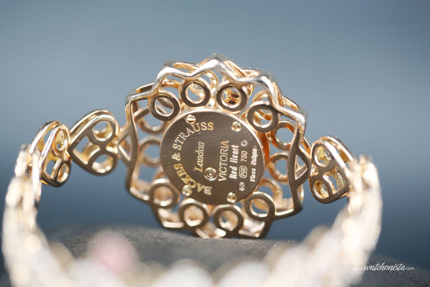 Backes & Strauss Victoria Princess Red Heart unique piece