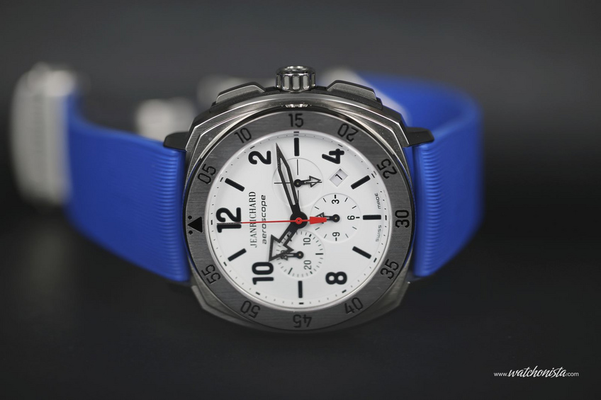 JEANRICHARD Aeroscope blue strap