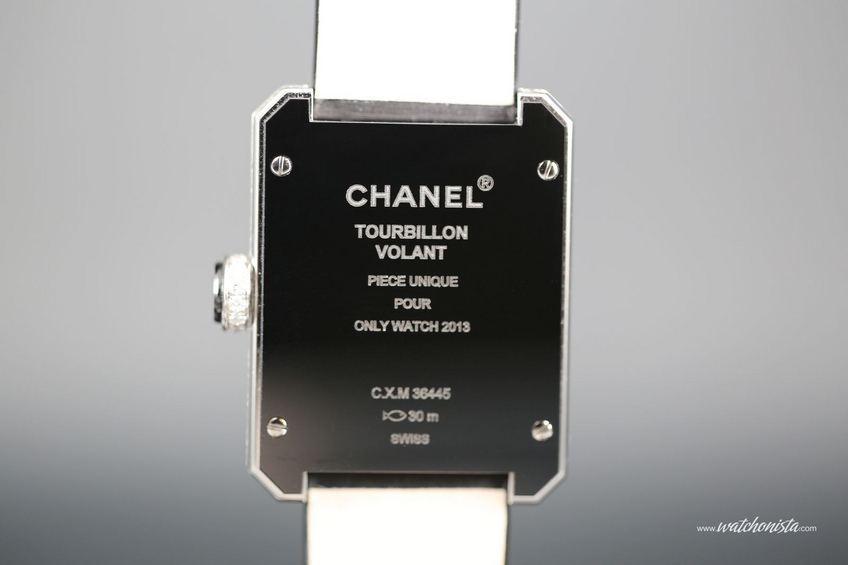 Chanel Première Flying Tourbillon Only Watch 2013 back
