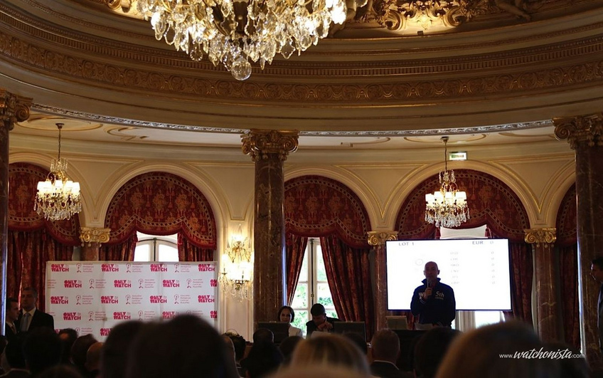 Luc Pettavino launching the 5th Only Watch Charity Auction