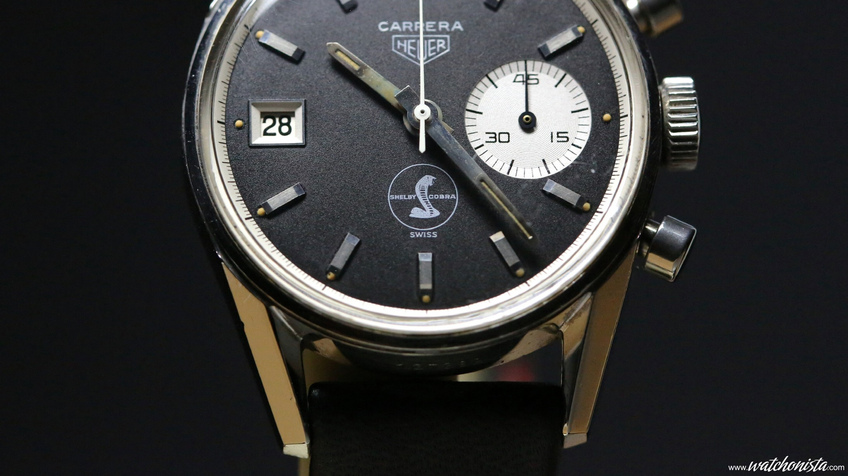 Heuer Carrera 45 Dato Cobra Shelby 3147