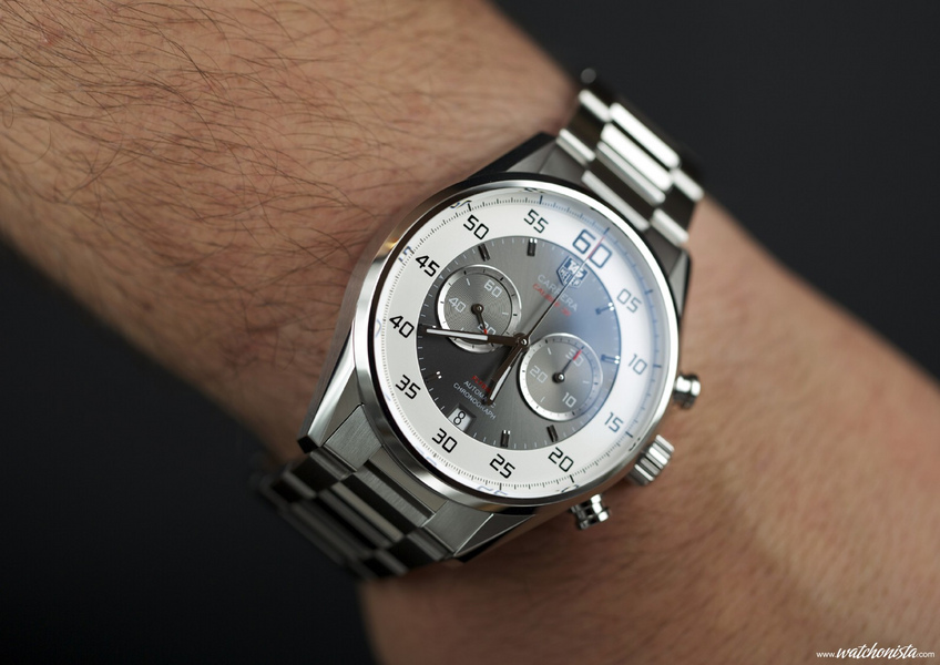 Tag Heuer Calibre 36 on the wrist