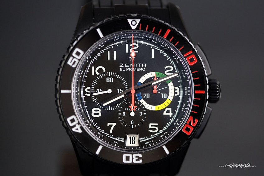 Zenith El Primero Stratos Flyback Rainbow