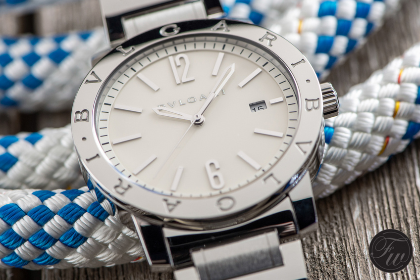 The in-house calibre BVL191 for the Bulgari-Bulgari 2013