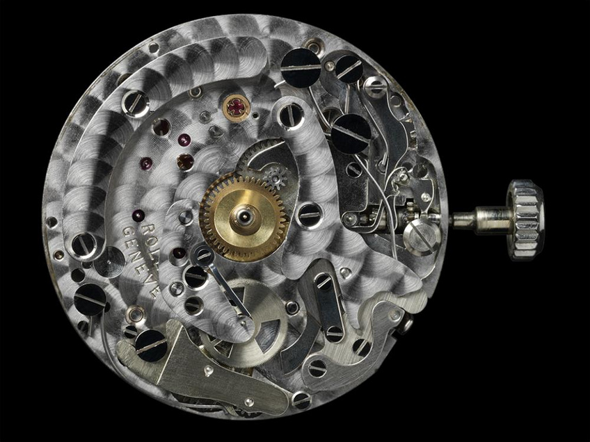 The calibre 72B by Valjoux, rear picture