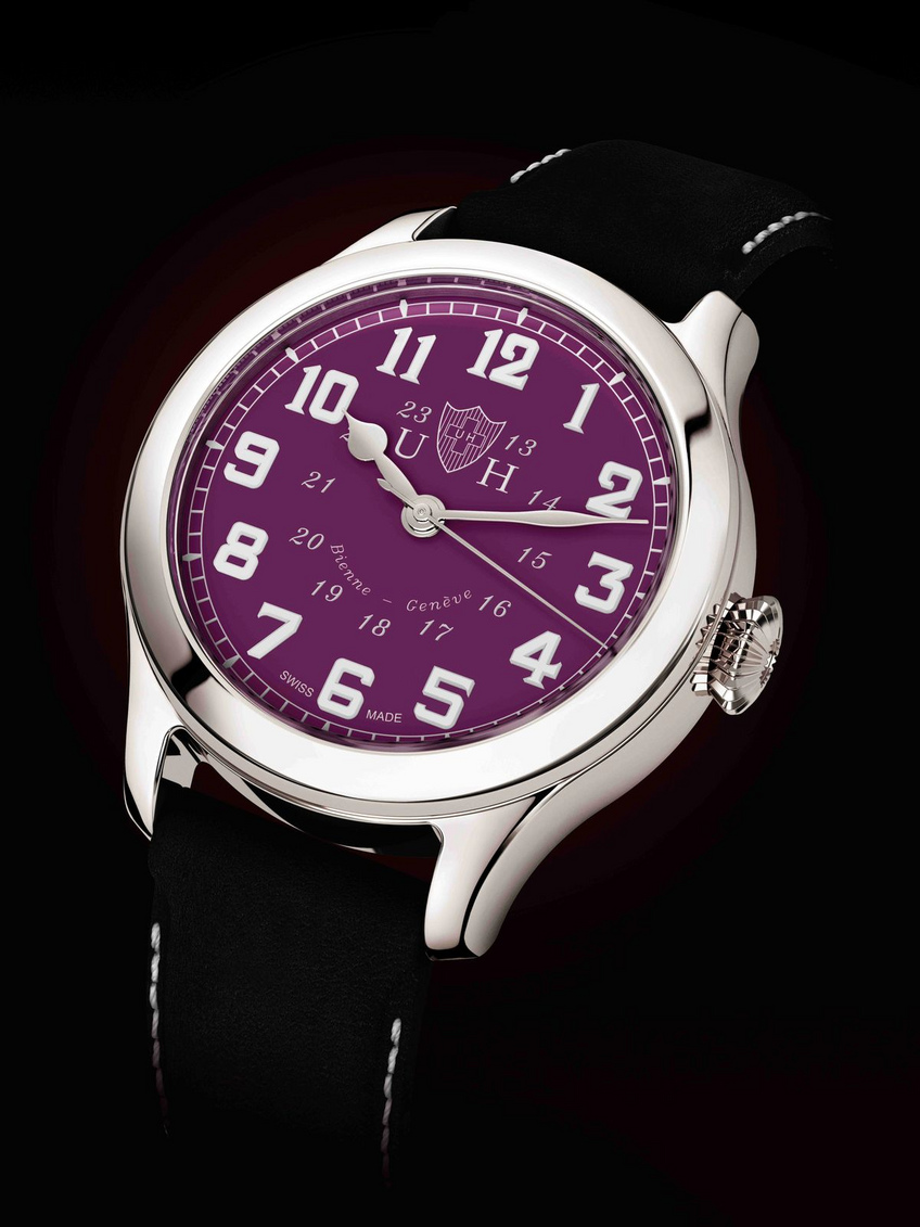 Union Horloger Collection 1901 Automatic Purple Union Horloger Collection 1901 Automatic Purple
