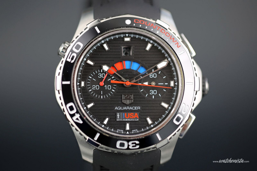 TAG Heuer Aquaracer 500 miles Team America TAG Heuer Aquaracer 500 miles Team America