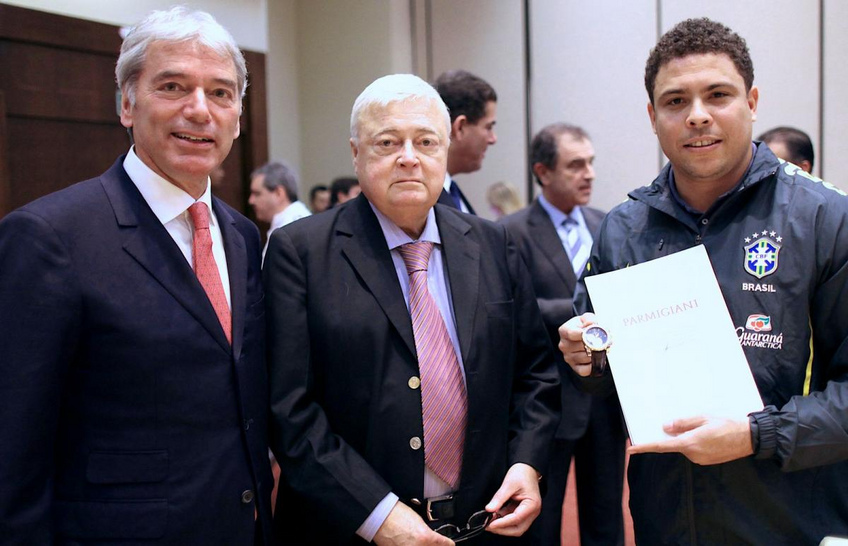 Parmigiani's CEO, CBF president and Ronaldo Parmigiani's CEO, CBF president and Ronaldo