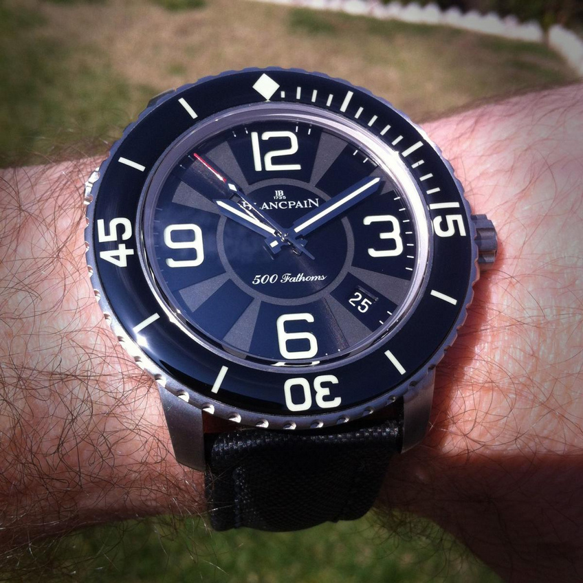 Blancpain 500 Fathoms Titanium 48mm Eric Singer Blancpain 500 Fathoms Titanium 48mm Eric Singer