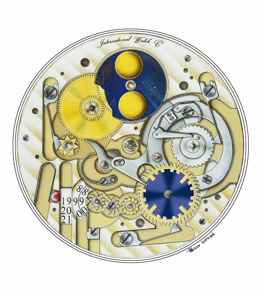 The Perpetual Calendar Module for the Da Vinci by IWC The Perpetual Calendar Module for the Da Vinci by IWC