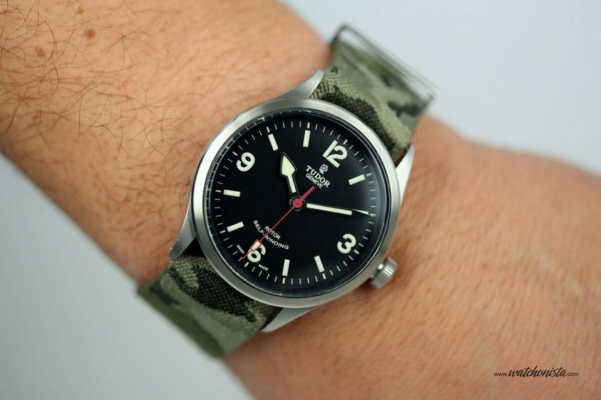 Tudor Heritage Ranger on the wrist Tudor Heritage Ranger on the wrist